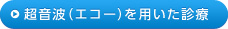 超音波（エコー）を用いた診療